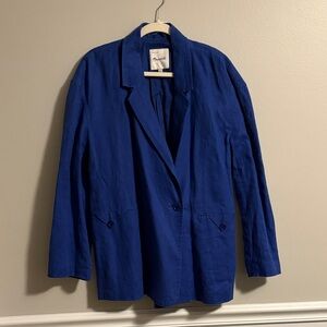 Coldwater Creek Royal Blue Women's Blazer